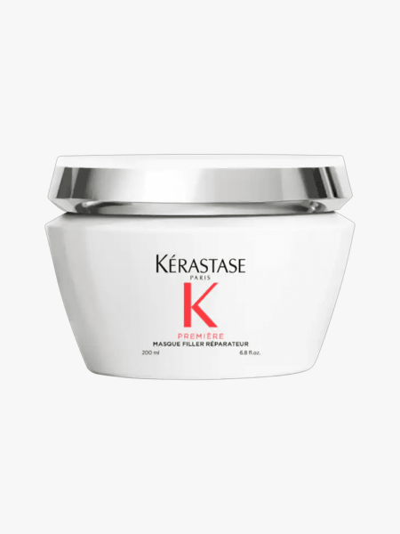 Kérastase Première Anti-Breakage Repairing Mask in branded tub component on a light gray background